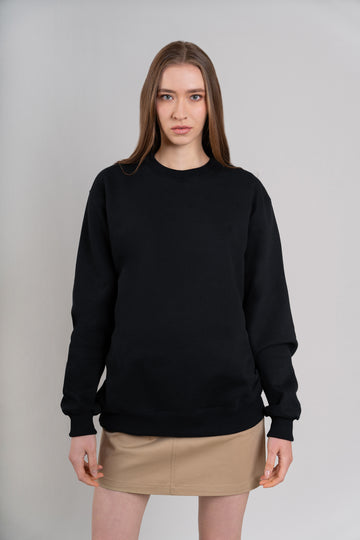 POLERA CUELLO REDONDO | NEGRO