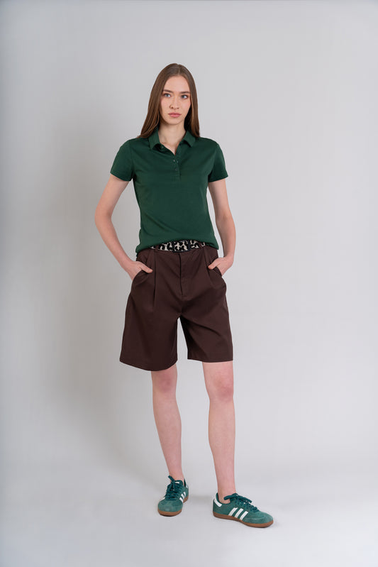 POLO CAMISERO  -  PIMA | VERDE