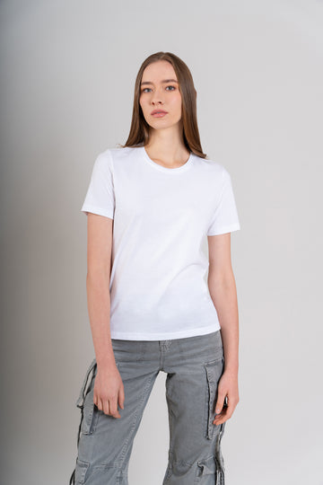 POLO CUELLO REDONDO MC - PIMA | BLANCO