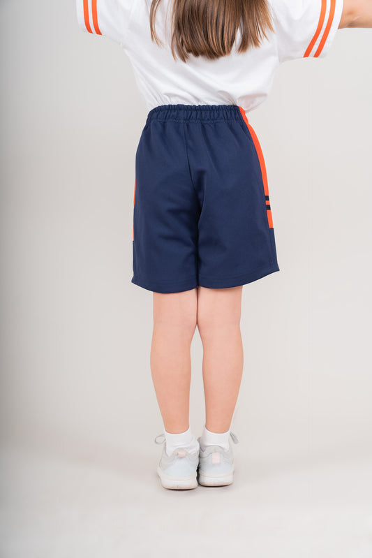 SHORT NIÑA COLEGIO DEL PILAR | AZUL