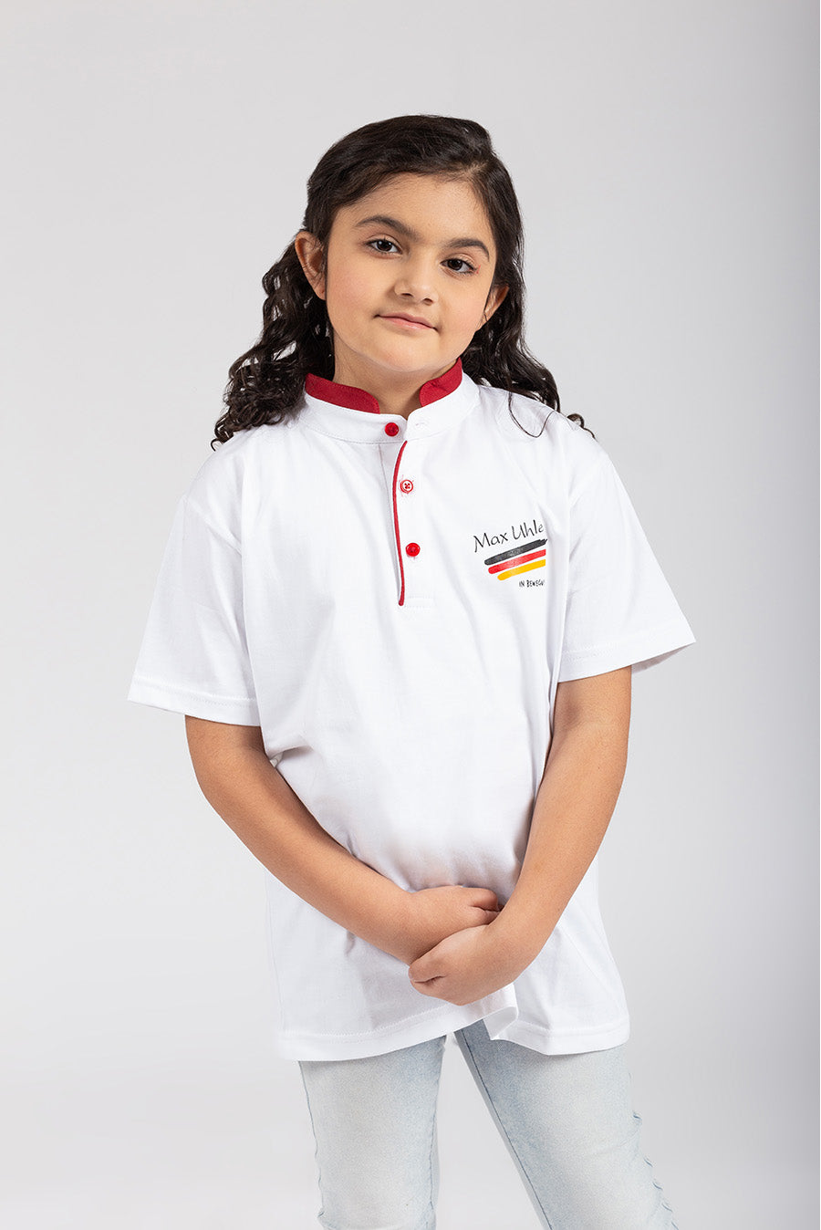 POLO MANGA CORTA COLEGIO MAX UHLE - KIDS | BLANCO