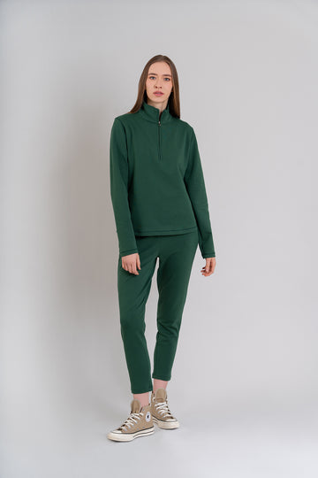 BUZO CORTE RECTO | VERDE