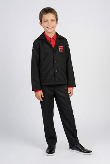 CASACA SOFTSHELL MAPLE BEAR - ELEMENTARY | NEGRO