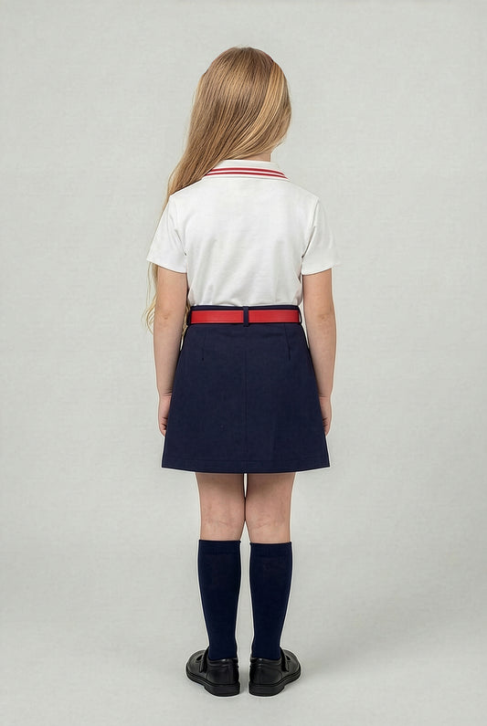 FALDA PANTALÓN SAGRADOS CORAZONES - KIDS | AZUL