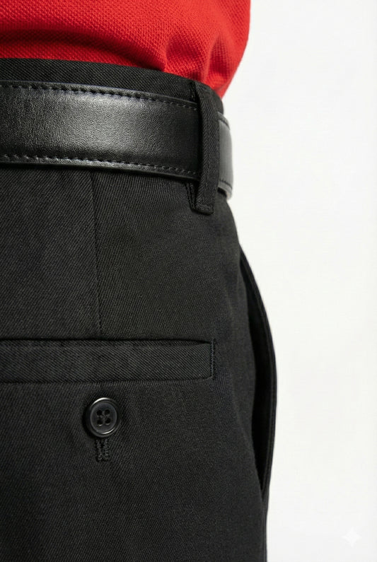 PANTALÓN DE VESTIR MAPLE BEAR - ELEMENTARY | NEGRO