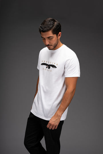 POLO MANGA CORTA AQP CONDOR | BLANCO