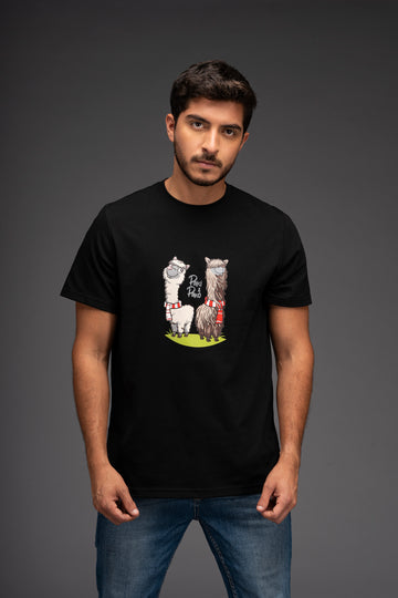 POLO MANGA CORTA PAKI PAKO | NEGRO