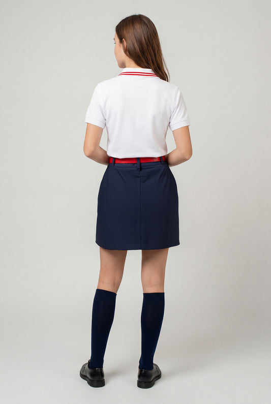 POLO CAMISERO MANGA CORTA SAGRADOS CORAZONES - TEENS | BLANCO