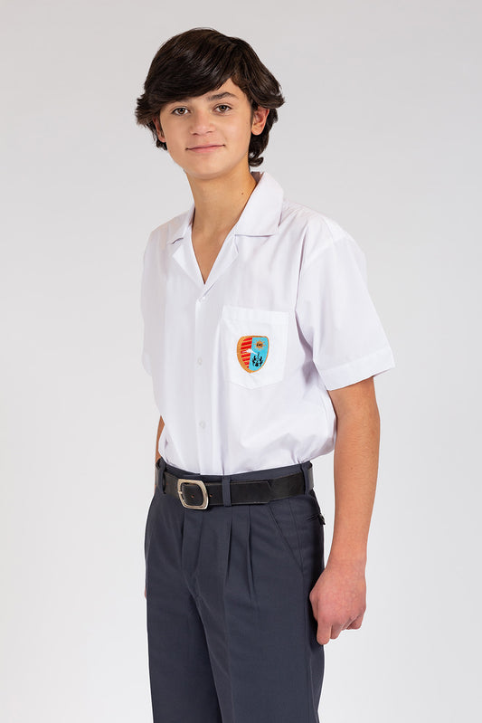 CAMISA MANGA CORTA COLEGIO SAN JOSÉ - TEENS | BLANCO