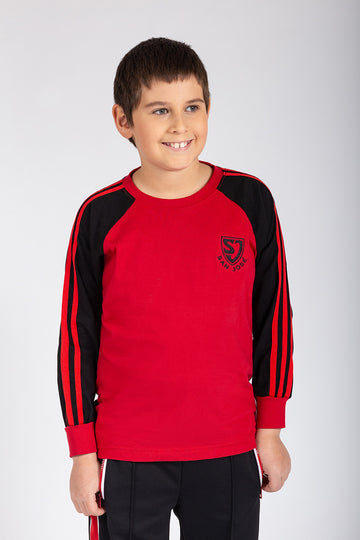 POLO MANGA LARGA COLEGIO SAN JOSÉ - KIDS | ROJO