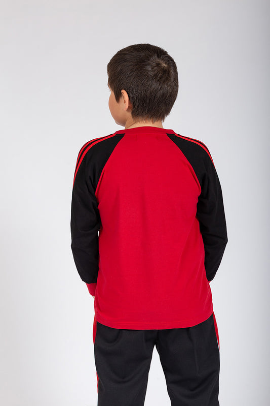POLO MANGA LARGA COLEGIO SAN JOSÉ - KIDS | ROJO