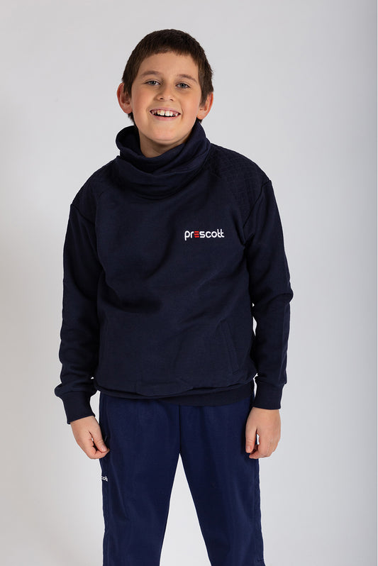 POLERA COLEGIO PRESCOTT - KIDS | AZUL