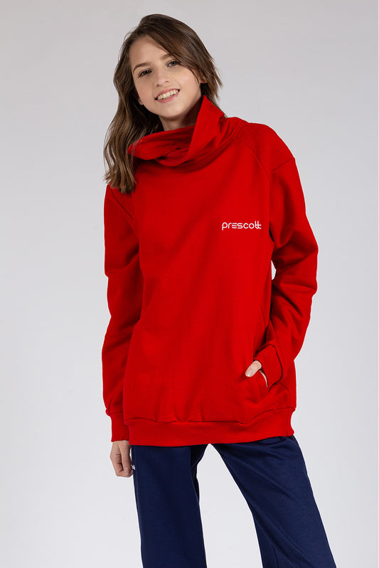 POLERA COLEGIO PRESCOTT - TEENS | ROJO