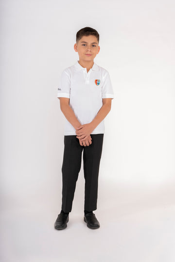 POLO MANGA CORTA COLEGIO SAN JOSÉ - KIDS | BLANCO