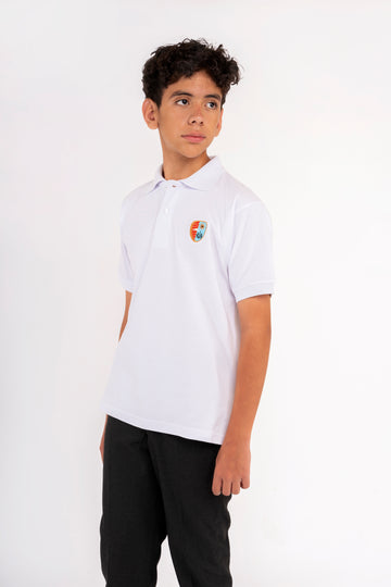 POLO MANGA CORTA COLEGIO SAN JOSÉ - TEENS | BLANCO