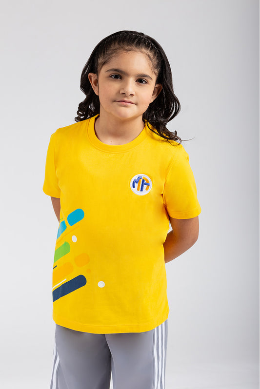 POLO MANGA CORTA COLEGIO MARÍA AUXILIADORA - KIDS | AMARILLO