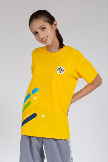 POLO MANGA CORTA COLEGIO MARÍA AUXILIADORA - TEENS | AMARILLO