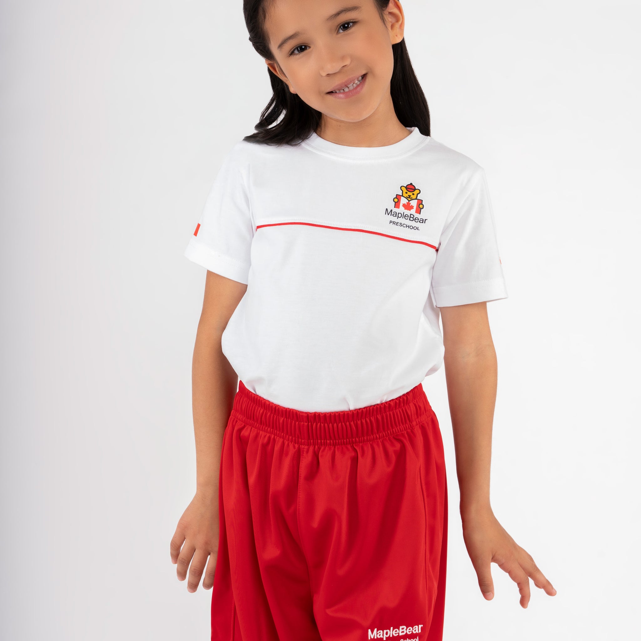 POLO MANGA CORTA COLEGIO MAPLE BEAR - KIDS | BLANCO