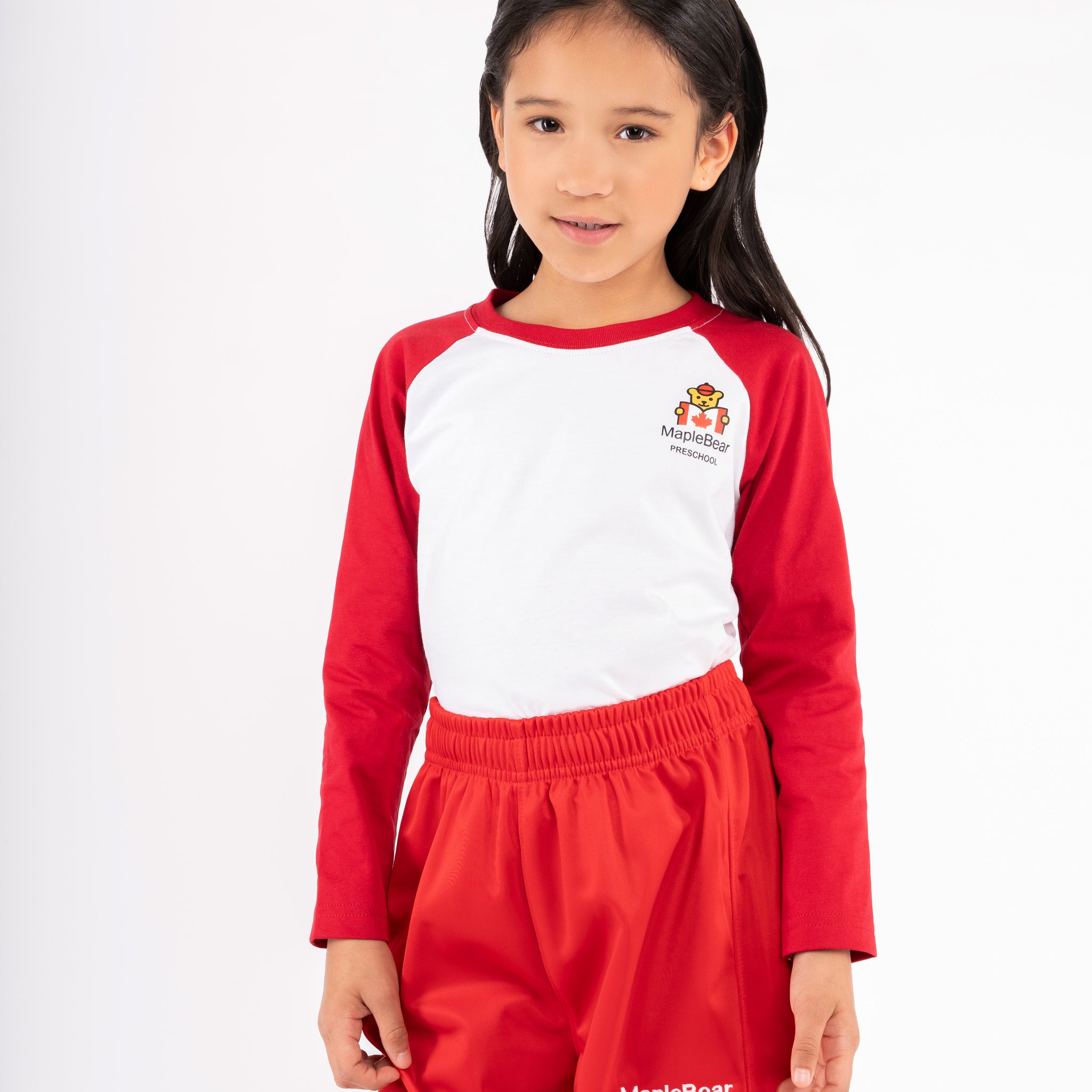 POLO MANGA LARGA COLEGIO MAPLE BEAR - KIDS | BLANCO