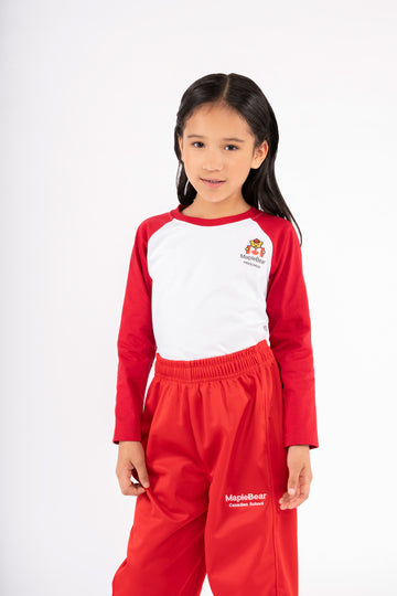 POLO MANGA LARGA COLEGIO MAPLE BEAR - KIDS | BLANCO