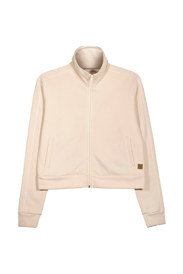 CASACA CROP 100% ALGODÓN BEYZA | CREMA