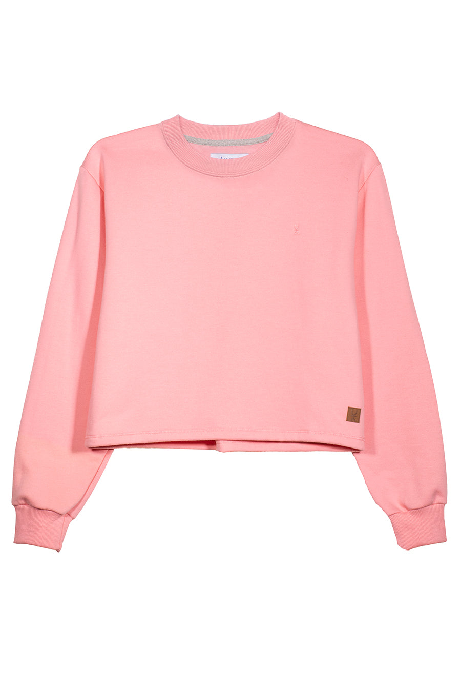 POLERA CROP 100% ALGODÓN BELEN | ROSADO