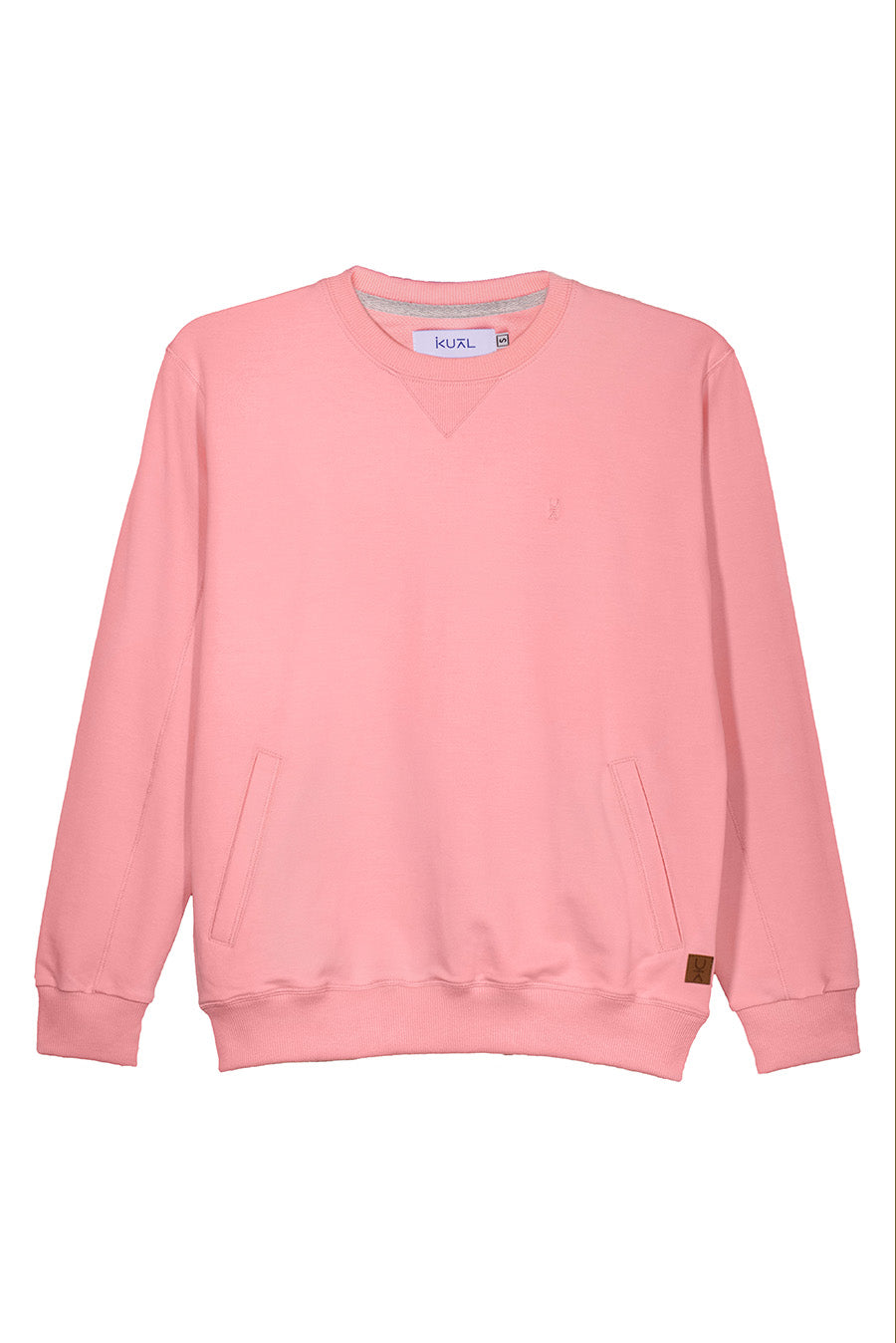 POLERA BASICA FRENCH TERRY DE ALGODÓN BEATRIZ | ROSADO