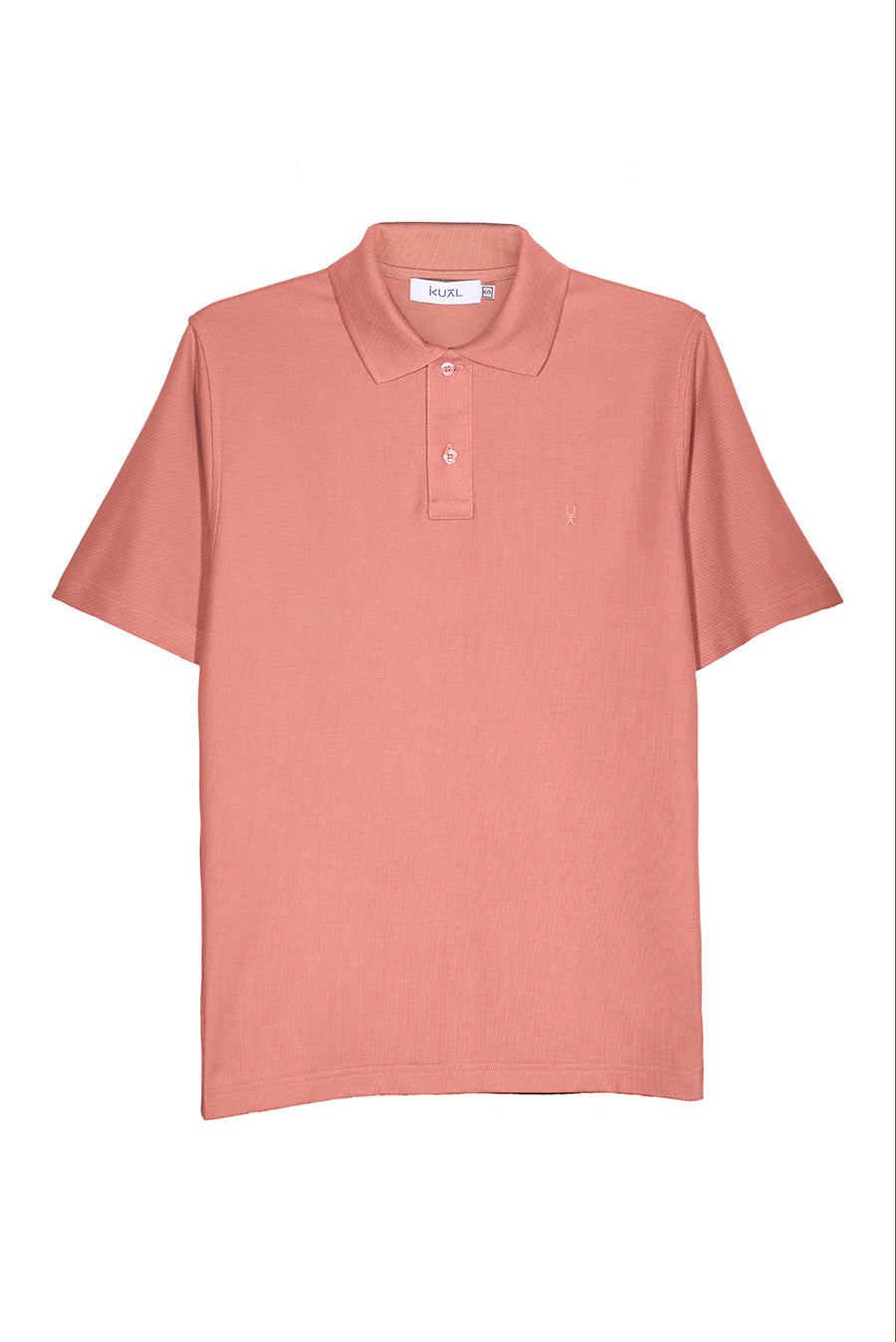 POLO BASICO PIQUÉ DE ALGODÓN PIMA MANGA CORTA BYRON | ROSADO