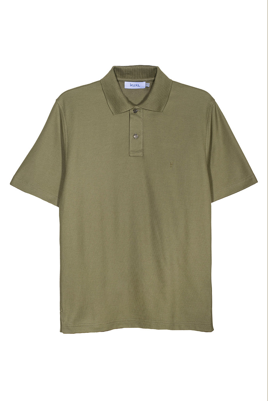 POLO BASICO PIQUÉ DE ALGODÓN PIMA MANGA CORTA BYRON | VERDE