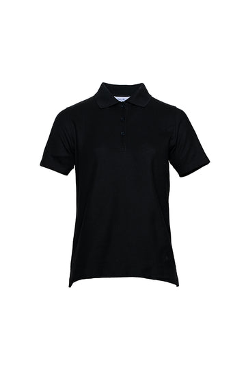 POLO BASICO DE ALGODÓN PIMA MANGA CORTA BELICE | NEGRO