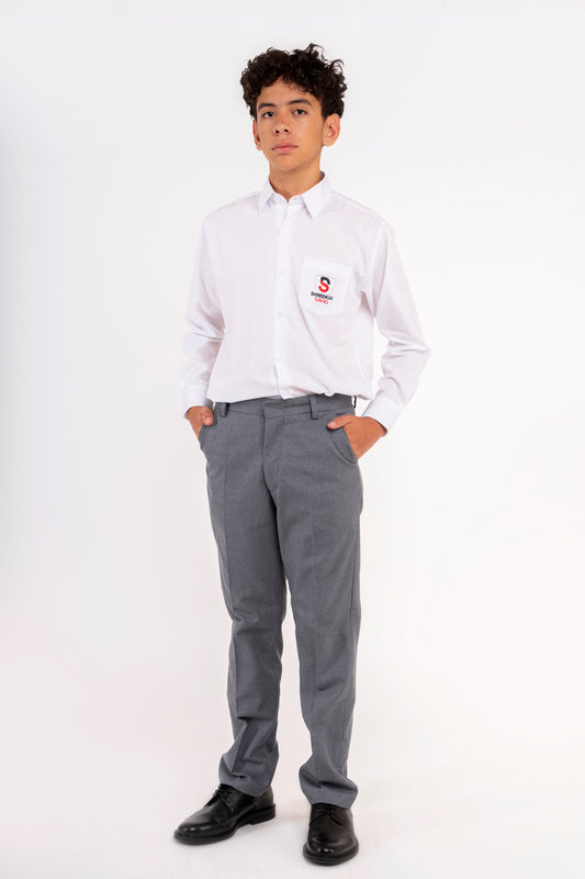 CAMISA MANGA LARGA COLEGIO DOMINGO SAVIO - TEENS | BLANCO