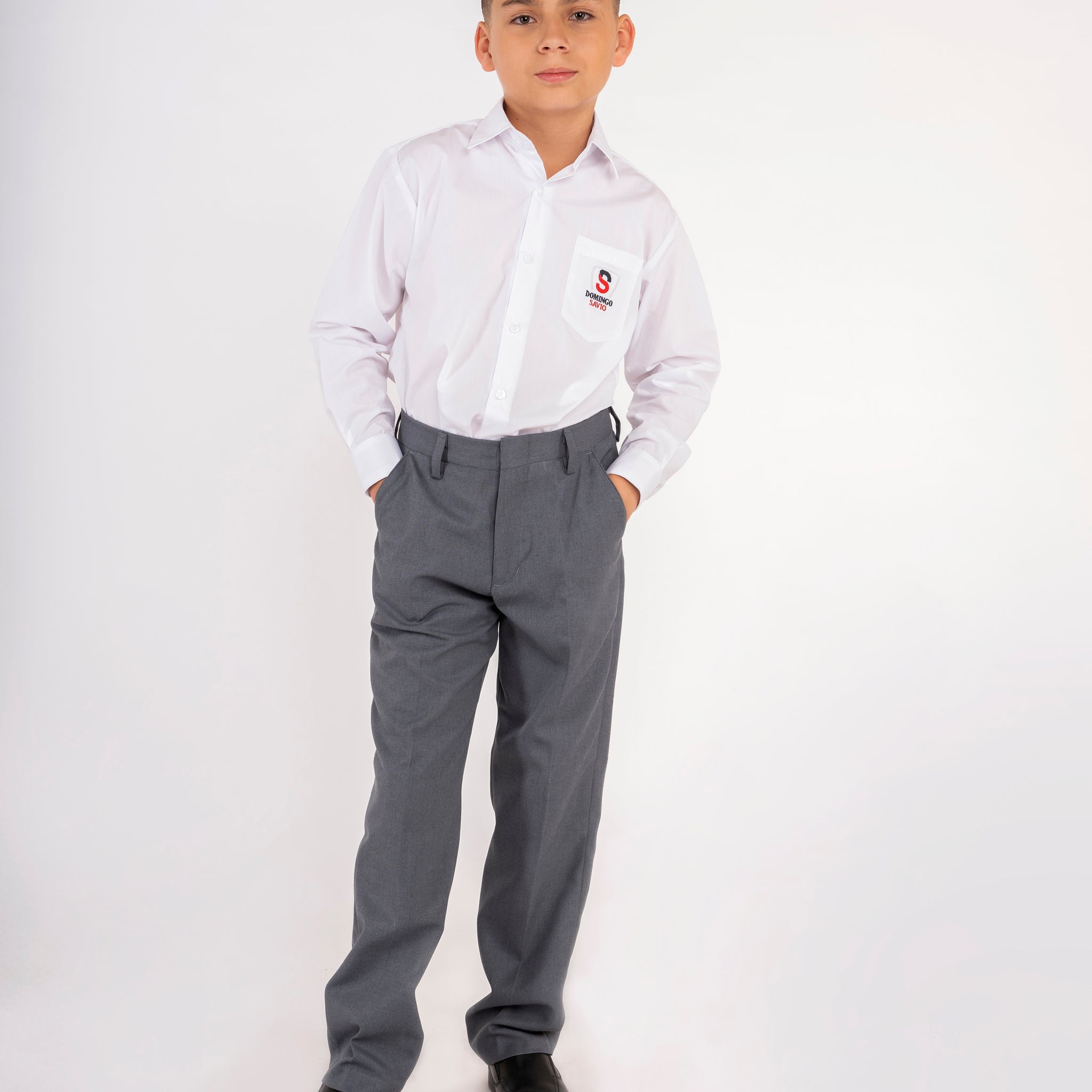 CAMISA MANGA LARGA COLEGIO DOMINGO SAVIO - KIDS | BLANCO