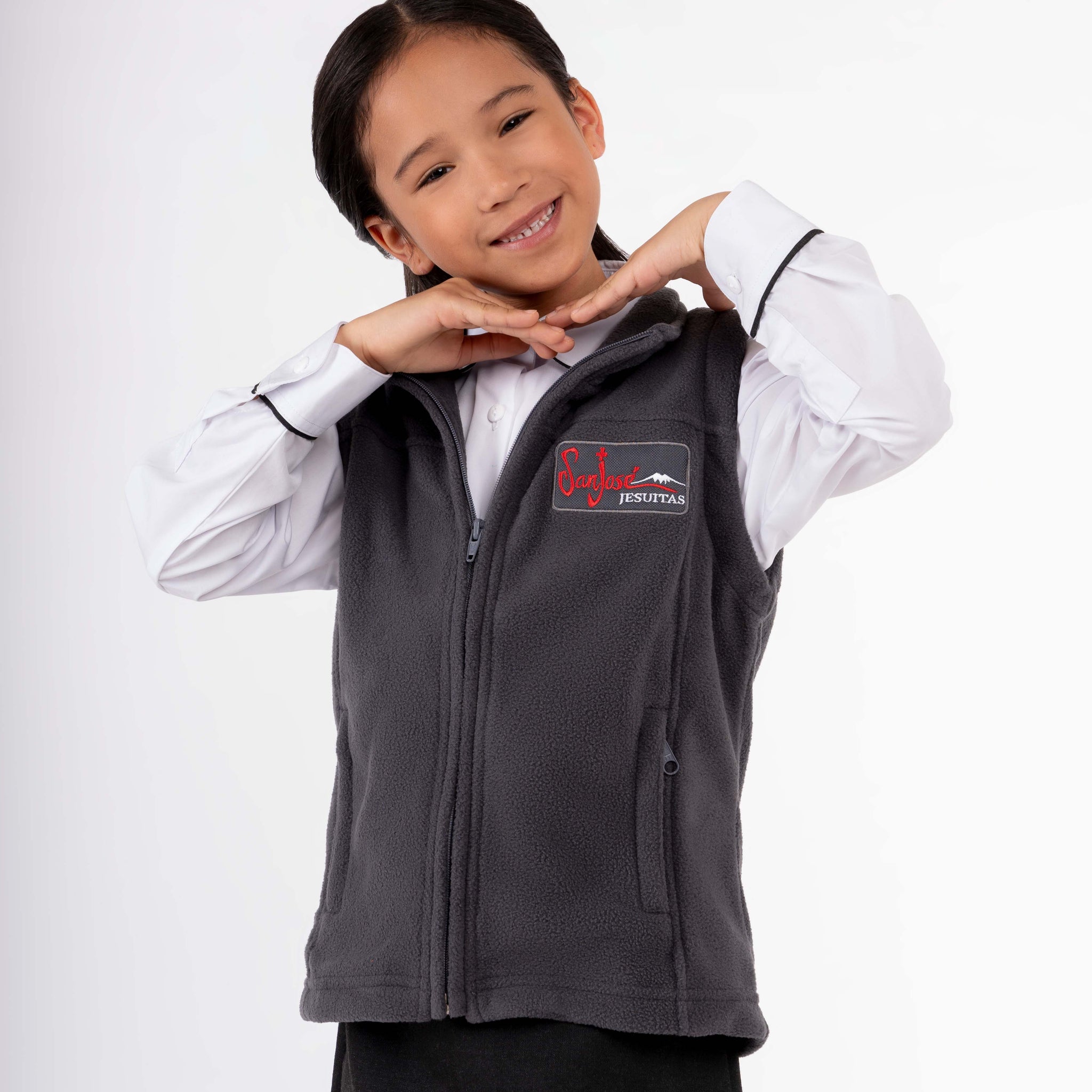 CHALECO COLEGIO SAN JOSÉ - KIDS | GRIS