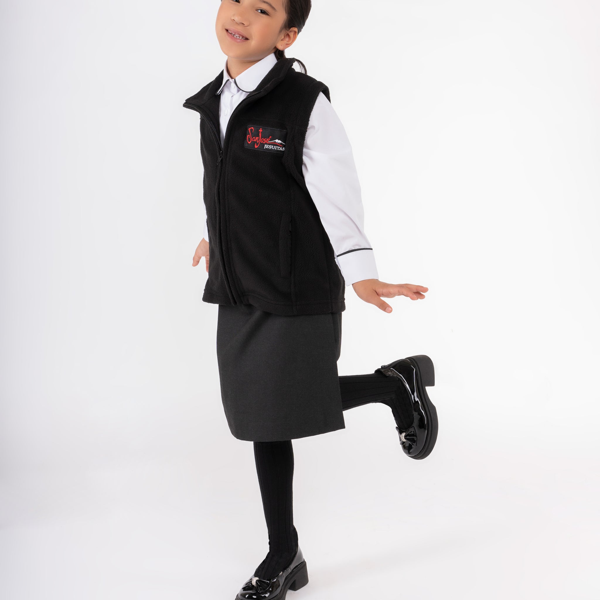 CHALECO COLEGIO SAN JOSÉ - KIDS | NEGRO