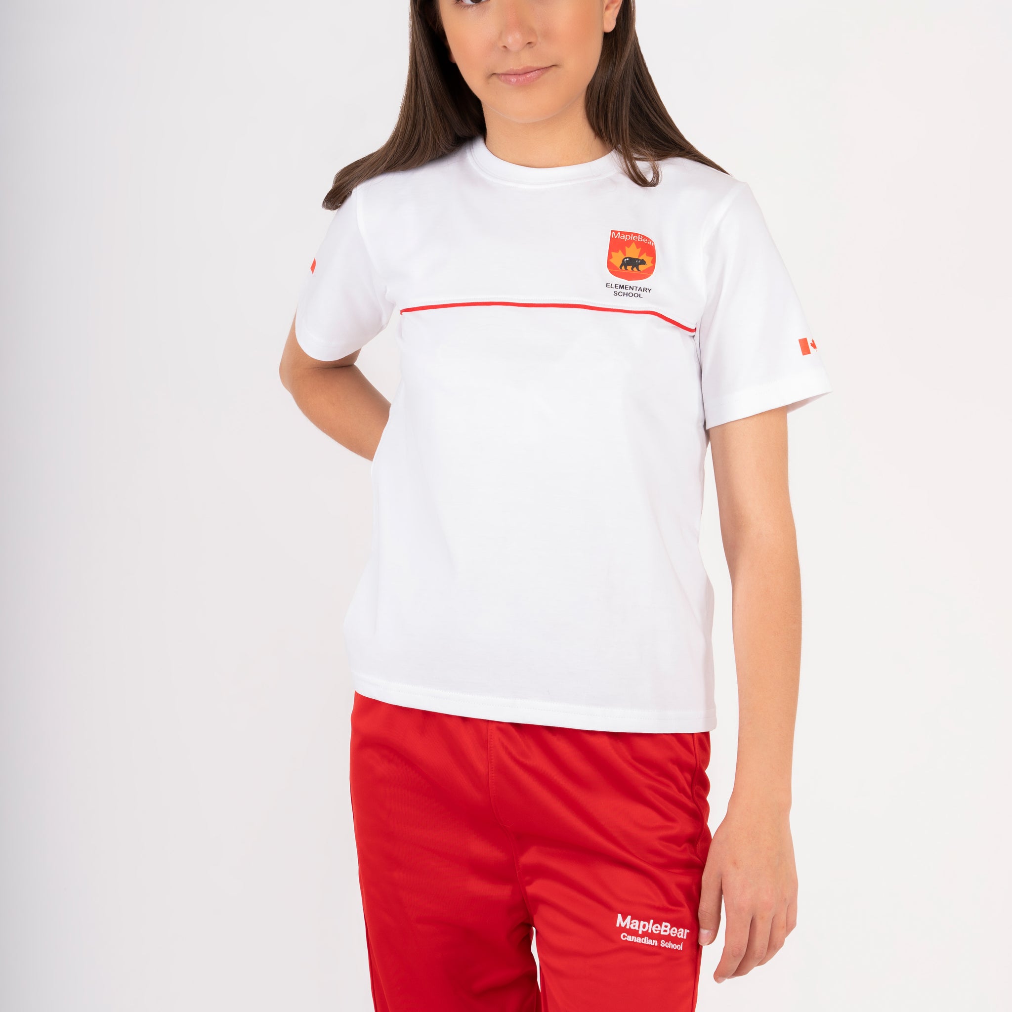 POLO MANGA CORTA COLEGIO MAPLE BEAR I - KIDS | BLANCO