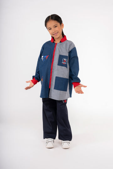 MANDIL COLEGIO DOMINGO SAVIO - KIDS | AZUL
