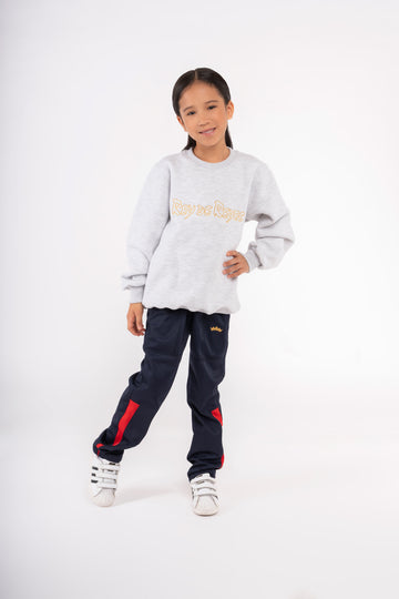 POLERA COLEGIO REY DE REYES - KIDS | GRIS