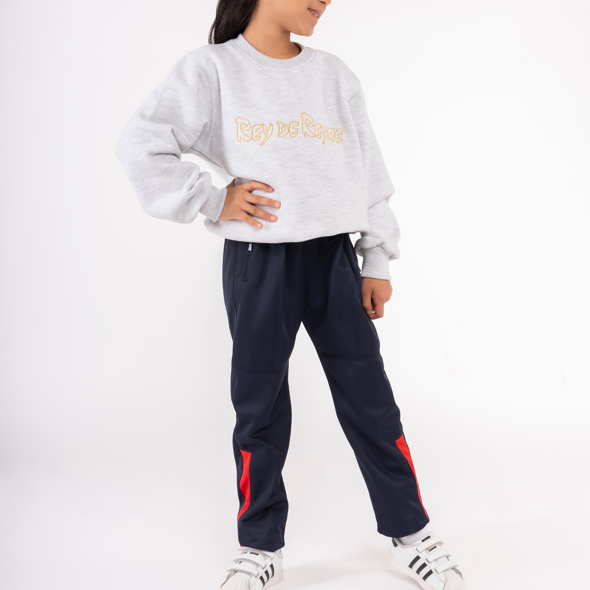 PANTALON BUZO COLEGIO REY DE REYES - KIDS | AZUL