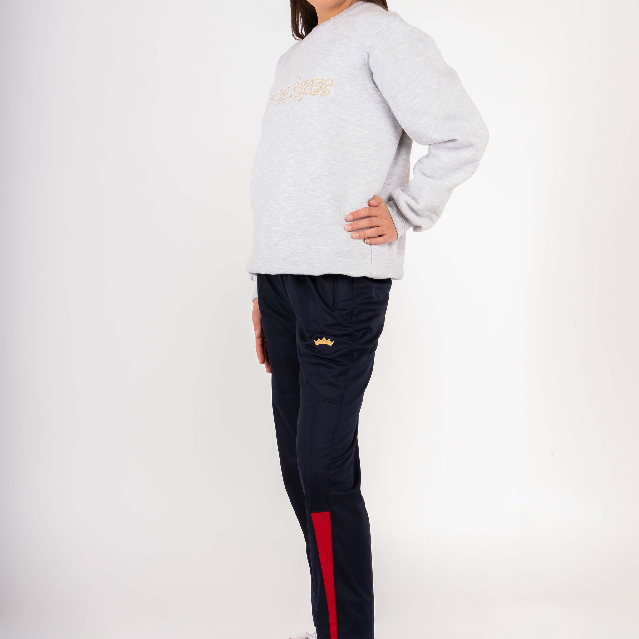 PANTALON BUZO COLEGIO REY DE REYES - TEENS | AZUL
