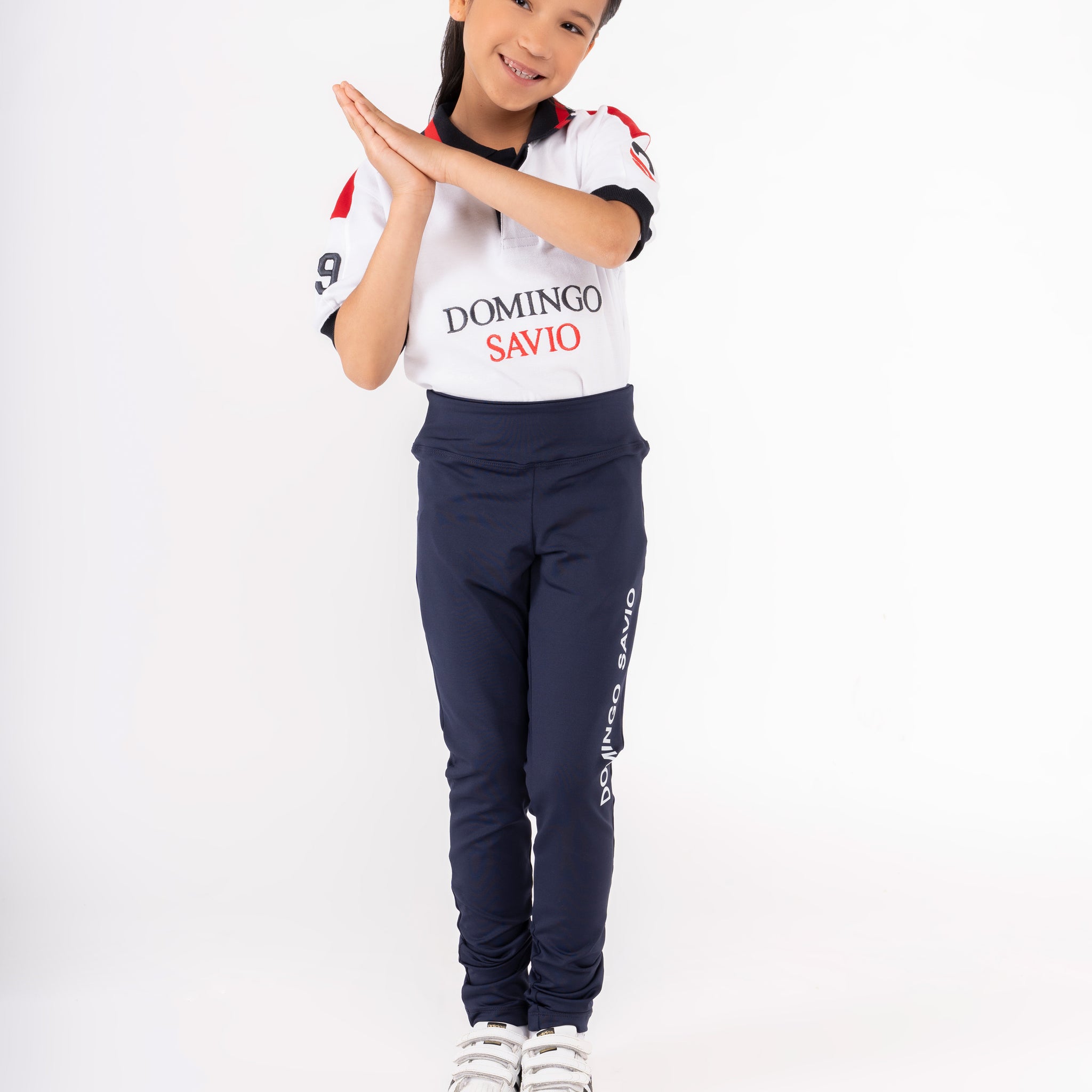 PANTALONETA LARGA COLEGIO DOMINGO SAVIO - KIDS | AZUL