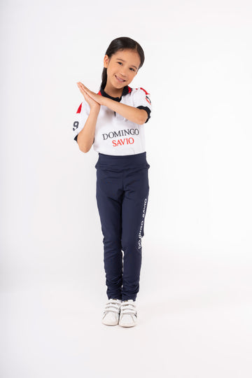 PANTALONETA LARGA COLEGIO DOMINGO SAVIO - KIDS | AZUL