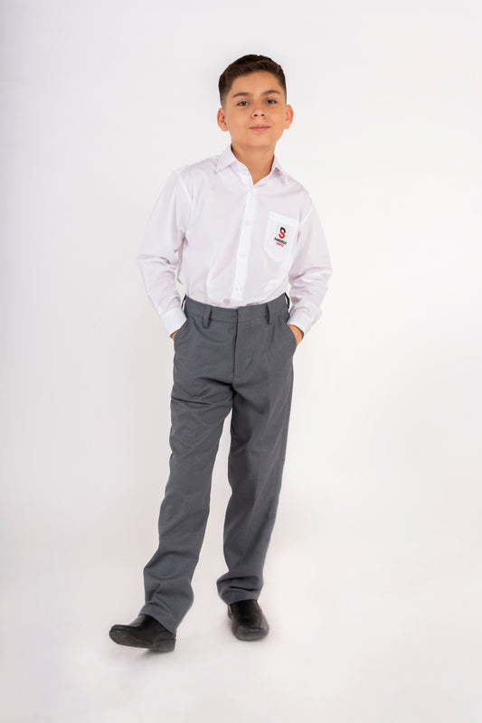 PANTALÓN COLEGIO DOMINGO SAVIO - KIDS | GRIS