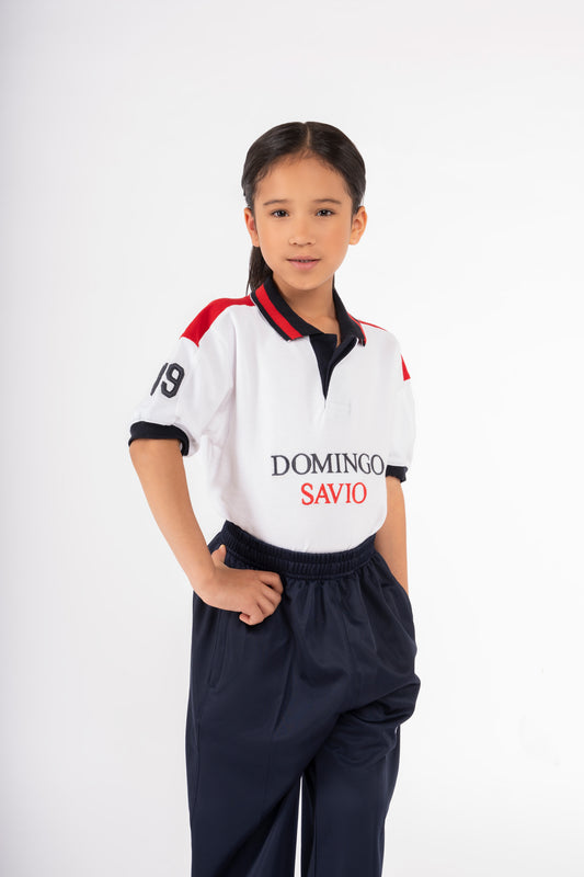 POLO MANGA CORTA COLEGIO DOMINGO SAVIO - KIDS | BLANCO