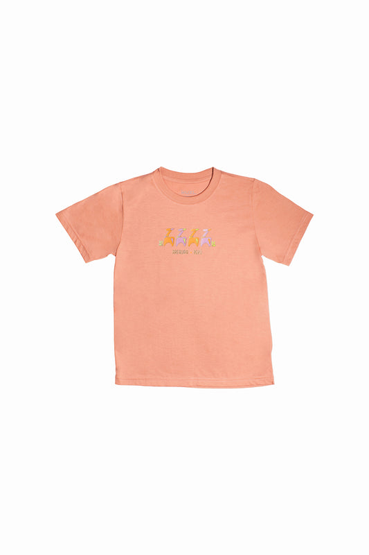 POLO DE ALGODÓN PIMA MANGA CORTA ALPAQUITAS BEBES | ROSADO