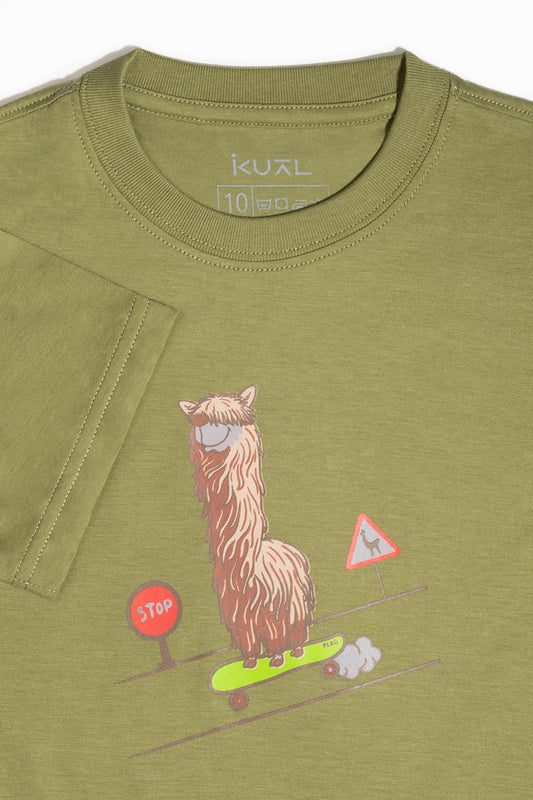 POLO DE ALGODÓN PIMA MANGA CORTA PAKO PATINETA | VERDE