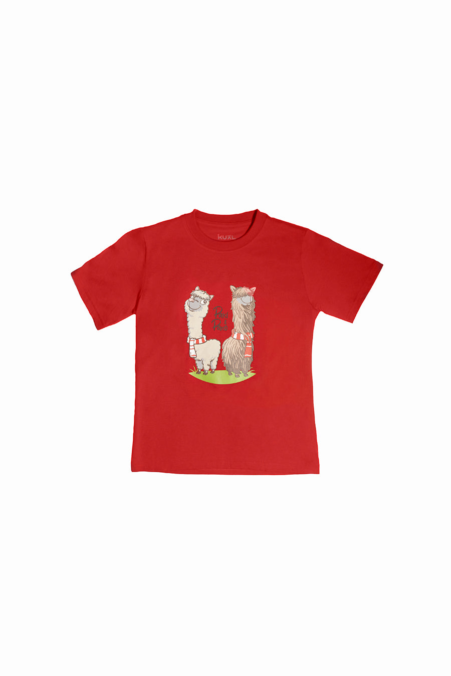 POLO DE ALGODÓN PIMA MANGA CORTA PAKI PAKO PERÚ - KIDS | ROJO